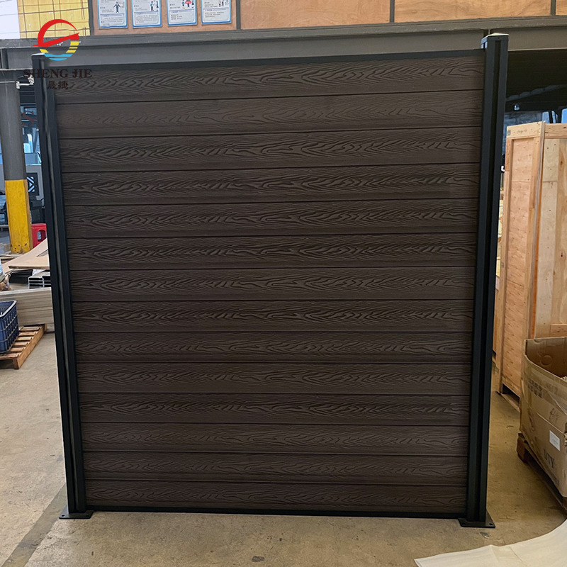 Eco-Friendly Outdoor WPC Fence Panels