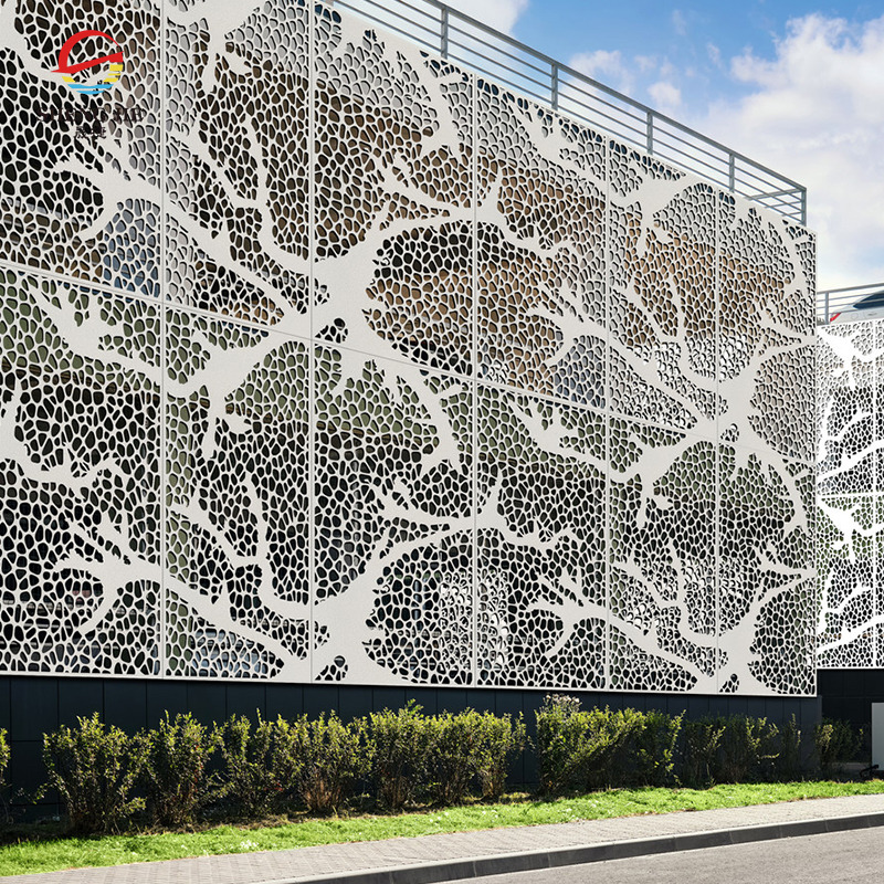 Custom Decorative Laser Cut Aluminum Panel