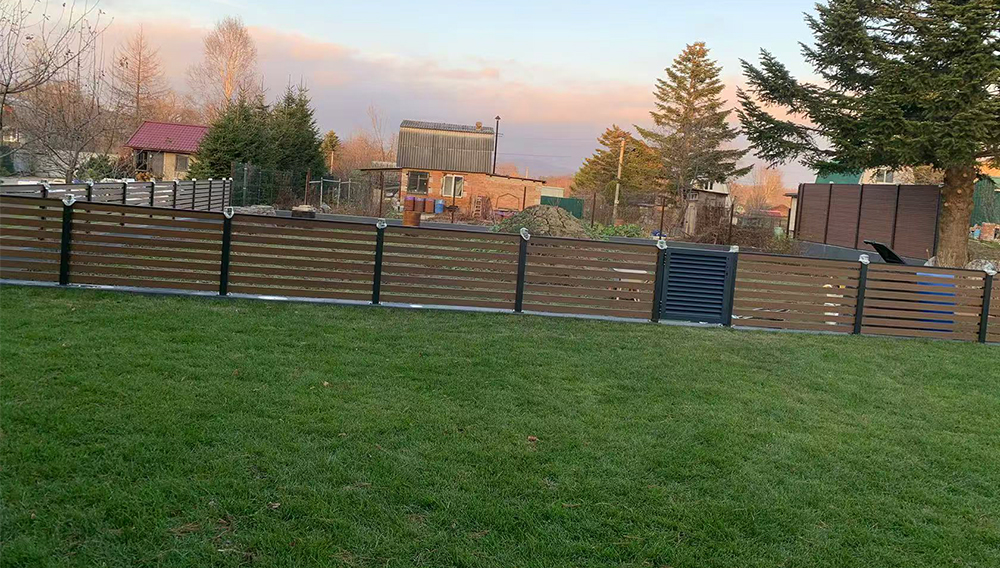 Outdoor Garden Aluminum Fence Solution
