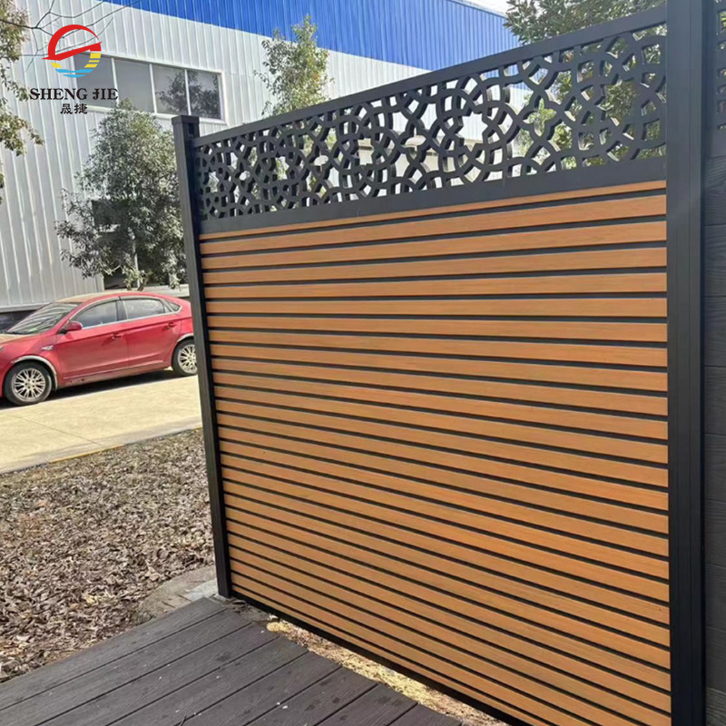 Eco-Friendly Outdoor WPC Fence Panels