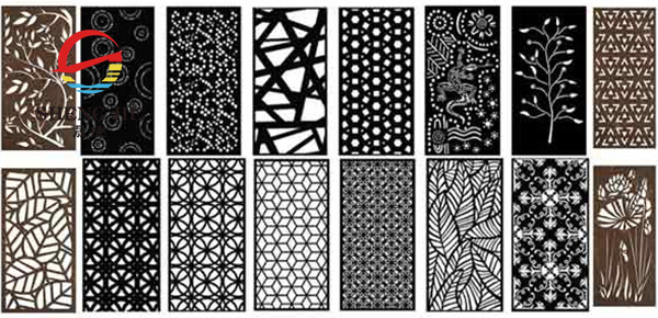 Custom Decorative Laser Cut Aluminum Panel