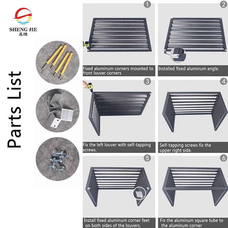 Aluminum Air Conditioning Cover