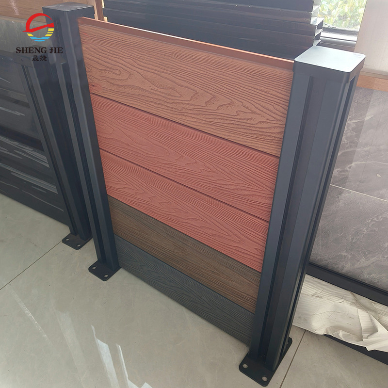 Eco-Friendly Outdoor WPC Fence Panels