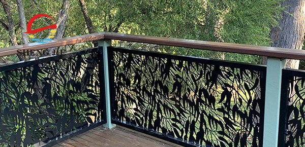 Custom Decorative Laser Cut Aluminum Panel